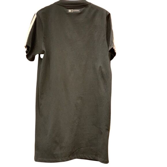 Adidas ORIGINALS Trefoil Logo Marimeko T-Shirt Dress - Picture 4 of 5